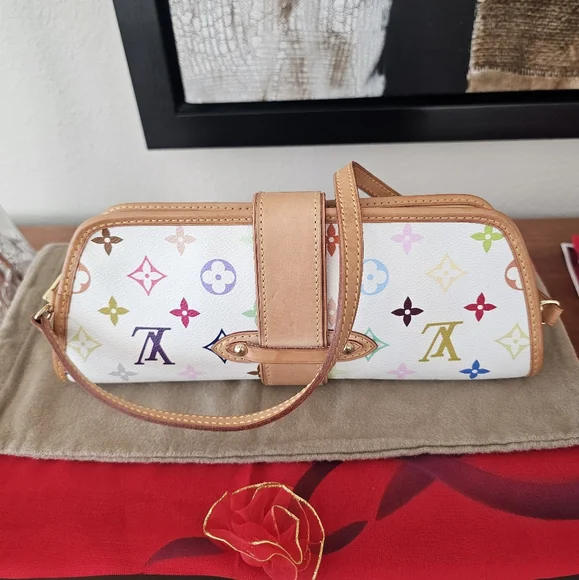 💯AUTHENTIC LOUIS VUITTON X MURAKAMI SHIRLEY CLUTCH BAG - Picture 5 of 7